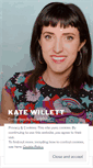 Mobile Screenshot of katewillett.com